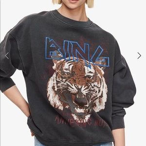 ✨HOST PICK✨NWT Anine Bing Tiger Sweatshirt XS
